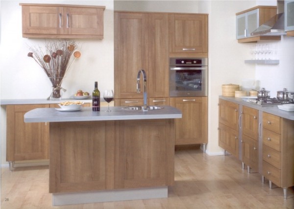 The Arcadia Walnut kitchen design is available from Gee's Kitchens, Bedrooms & Flooring of Kildare.