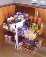 Kitchen Blind corner optimiser - Kitchen Storage Solutions from Gee's Kitchens, Wardrobes & Flooring of Kildare.